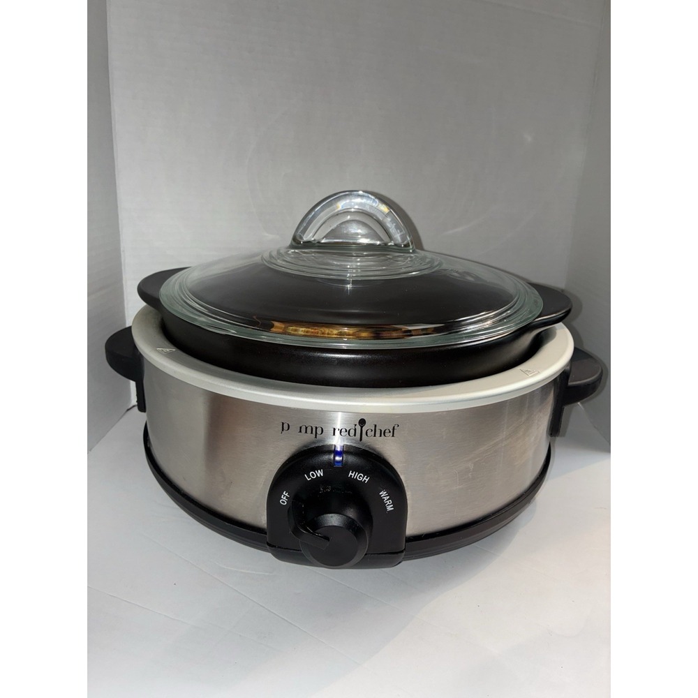 Pampered Chef ~Rockcrok 2.5 qt Slow Cooker~ Everyday Pan & Lid~Tested!